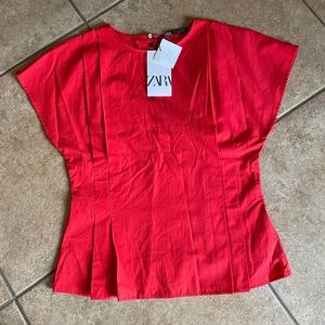 Zara top NWT